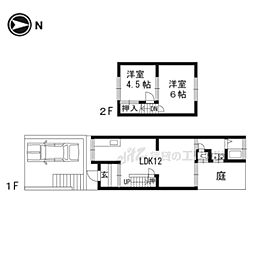 京都市山科区西野楳本町の一戸建て
