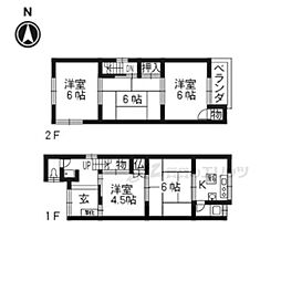 京都市伏見区竹田桶ノ井町の一戸建て