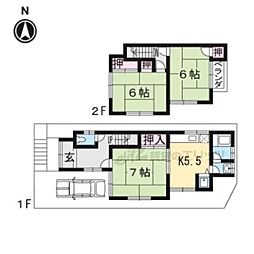 京都市伏見区淀樋爪町の一戸建て