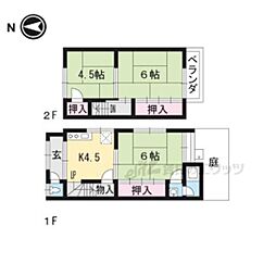 長岡京市一文橋二丁目の一戸建て