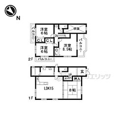 宇治市五ケ庄芝ノ東の一戸建て