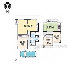 京都市伏見区深草大亀谷内膳町の一戸建て