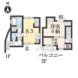 京都市伏見区下鳥羽北三町の一戸建て