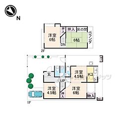 長岡京市一文橋2丁目の一戸建て