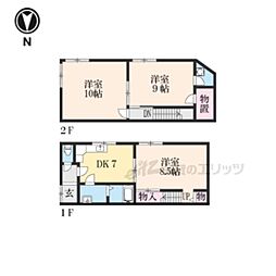 京都市南区東九条北松ノ木町の一戸建て