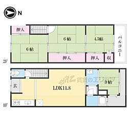 京都市山科区東野森野町の一戸建て