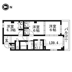 サンシャイン中川 401