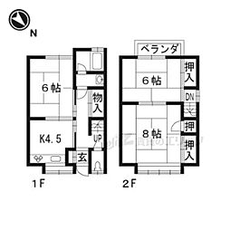 宇治市小倉町南堀池の一戸建て