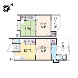 宇治市新田島の一戸建て