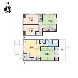 京都市左京区粟田口鳥居町の一戸建て
