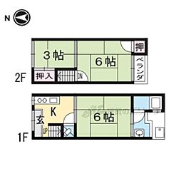 京都市北区紫竹西北町の一戸建て