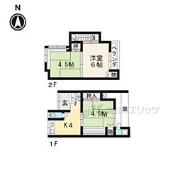 京都市中京区西ノ京中御門東町の一戸建て