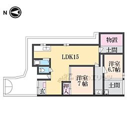 京都市北区紫竹上梅ノ木町の一戸建て