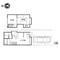 京都市北区紫竹下芝本町の一戸建て