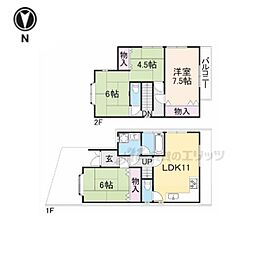 京都市左京区下鴨下川原町の一戸建て