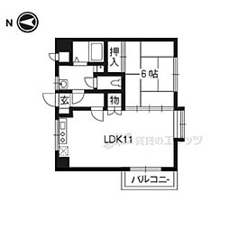 クレール下鴨 4-B