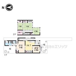 京都市北区紫竹西桃ノ本町の一戸建て