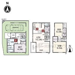 京都市北区紫竹西南町の一戸建て