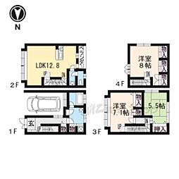 京都市下京区蛭子町の一戸建て