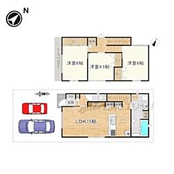 京都市北区西賀茂北山ノ森町の一戸建て