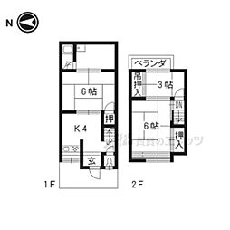 京都市右京区梅津罧原町の一戸建て