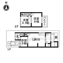京都市右京区太秦安井辰巳町の一戸建て