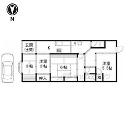 京都市南区唐橋琵琶町の一戸建て