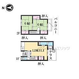 京都市右京区太秦百合ケ本町の一戸建て