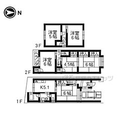 京都市左京区一乗寺払殿町の一戸建て