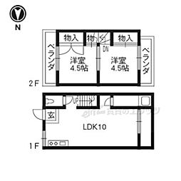 京都市北区小山中溝町の一戸建て