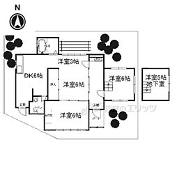 京都市左京区北白川山田町の一戸建て
