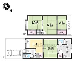 京都市山科区東野中井ノ上町の一戸建て