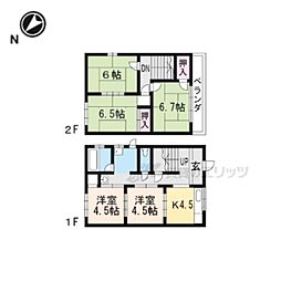 京都市山科区御陵山ノ谷の一戸建て