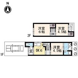 京都市山科区小山南溝町の一戸建て