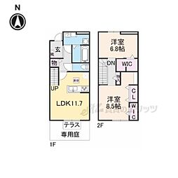 大津市大萱２丁目の一戸建て