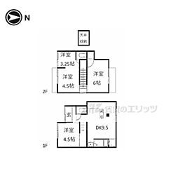 京都市山科区大塚野溝町の一戸建て