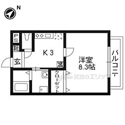 プラシード白川今小路 202