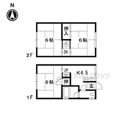 京都市山科区椥辻中在家町の一戸建て