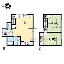 京都市山科区大塚中溝の一戸建て