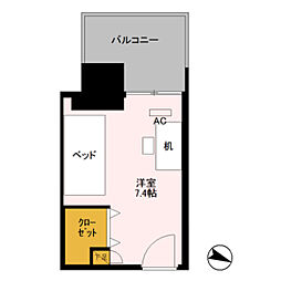 ロイヤルパークスＥＲ万代　Ｓｈａｒｅ万代 205-C