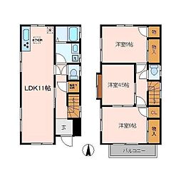 中野区東中野２丁目の一戸建て