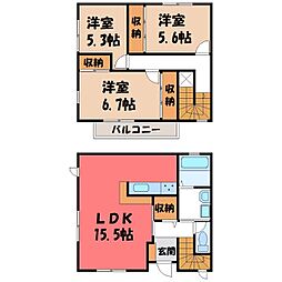 宇都宮市山本2丁目の一戸建て