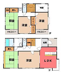 宇都宮市東岡本町の一戸建て