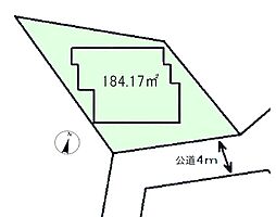 入間市高倉5丁目・全1区画　建築条件なし土地　〜南東向き〜