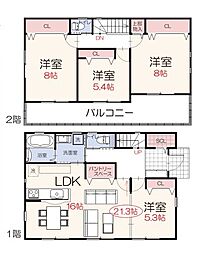 飯能市中山・全1棟　新築一戸建　〜収納豊富・省エネ住宅〜