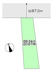 飯能市山手町・全1区画　建築条件なし土地　〜解体・更地渡し〜