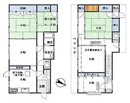 入間市仏子　中古一戸建　〜6DK・車庫＆物置付〜