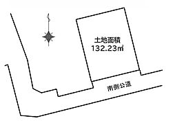 狭山市鵜ノ木・全1区画　建築条件なし土地　〜土地約39坪〜