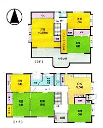 飯能市川寺　中古一戸建　〜7DKの大型間取り〜