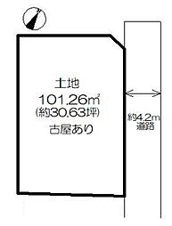 入間市小谷田3丁目・全1区画　建築条件なし土地　〜間口約12ｍ・